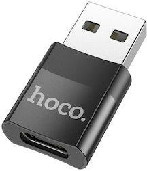 Hoco UA17 USB-A Masculin la USB-C Feminin