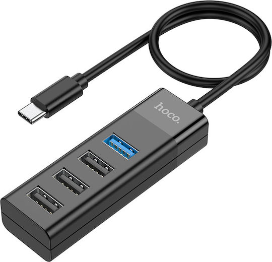 Hoco HB25 Hub 4 Θυρών USB 3.0 με σύνδεση USB-C