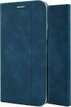 iNOS S-Folio NE Buchen Sie Synthetisches Leder Blau (Redmi Note 11 Pro)