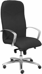 Caudete Office Chair with Fixed Arms Black P&C