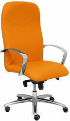 Caudete Office Chair with Fixed Arms Orange P&C