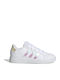 Grand Court GRAND COURT 2.0 K Kids Sneakers Cloud White / Iridescent