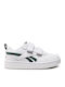 Royal Prime 2 Kids Sneakers with Scratch Cloud White / Dark Green
