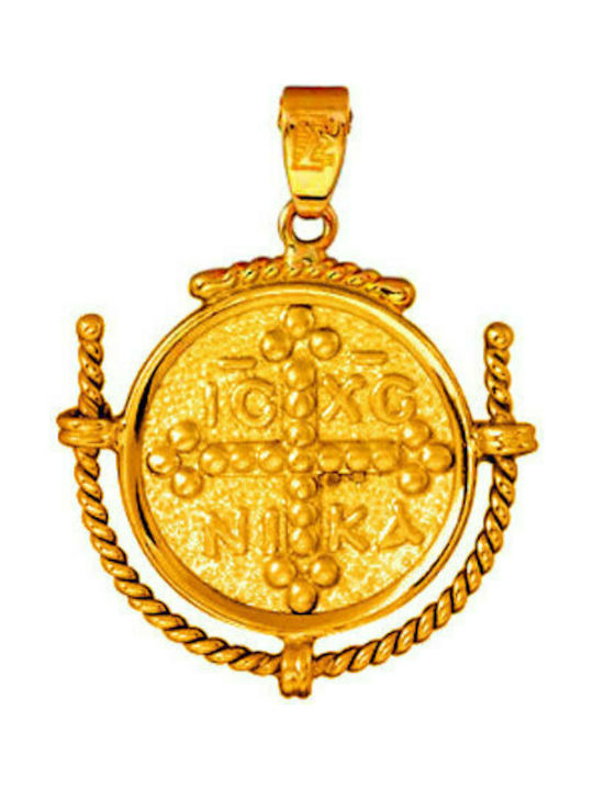 Pendant Kids Talisman Constantine from Gold 14K