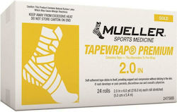 Mueller TapeWrap Premium Verband 5cm x 5.4m Gold