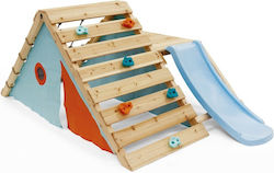 Plum Spielplatz Zubehör My First Playcenter mit Kletterfläche aus Holz für 3+ Jahre Mehrfarbig