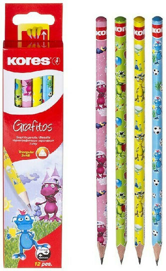 Kores Dragon Pencil HB (Μiscellaneous Designs/Colors)