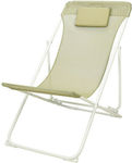 Lounger-Armchair Beach Olive Green