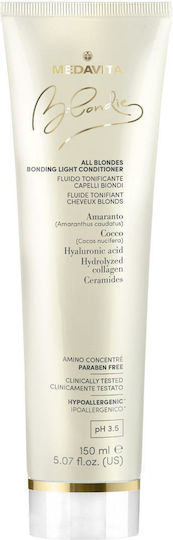 Medavita All Blondes Light Conditioner Color Maintenance for Coloured Hair 150ml
