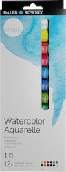 Daler Rowney Simply Watercolour 12ml 12τμχ
