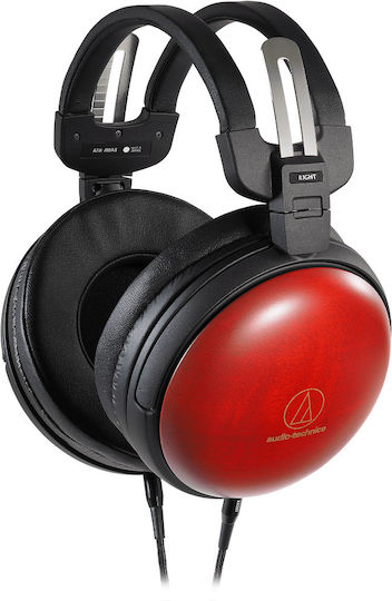 Audio Technica ATH-AWAS Kabelgebunden Über Ohr Kopfhörer Rot