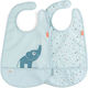 Done by Deer Elphee Bib Plastic with Hoop & Loo...