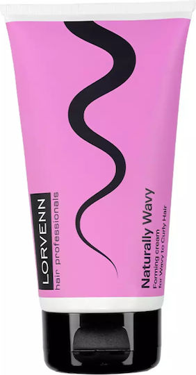 Lorvenn Κρέμα Μαλλιών Naturally Wavy για Μπούκλες με Ελαφρύ Κράτημα κατά του Φριζαρίσματος 150ml