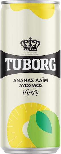 Tuborg Mixer Limonade mit Kohlensäure in Kiste 4x330ml