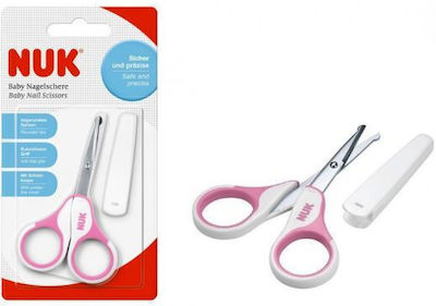 Nuk Baby Nail Scissors Pink 10.256.257 1pcs