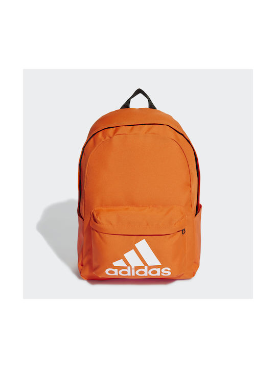 Adidas Classic Big Logo Υφασμάτινο Σακίδιο Πλάτης Πορτοκαλί 27.5lt