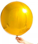 10'' Gold Orbz Balloon