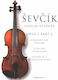 Bosworth Edition Sevcik Otakar School Violin Technique Opus 1 Part 2 Metodă de învățare pentru Vioară