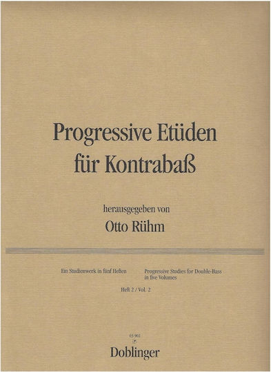 Doblinger Ruhm Progressive Etuden Vol.2 Sheet Music for String Instruments