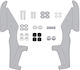Givi Κιτ Τοποθέτησης Μοτοσυκλέτας για Yamaha Niken D2143KIT