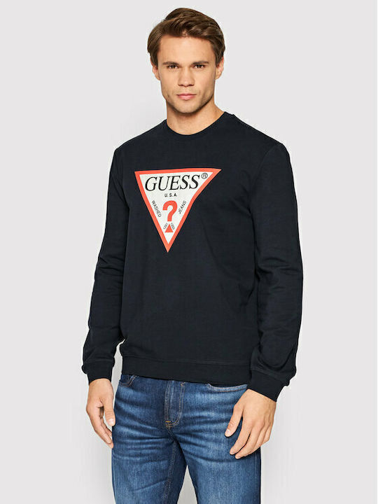 Guess Φούτερ Navy Μπλε