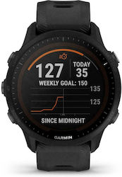 Garmin Forerunner 955 Solar 46mm Waterproof Smartwatch with Heart Rate Monitor (Black)