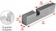 Bulle ΤΤ-100/R-HSS Misc Tool Supplies Elektro-Schraubendreher-Messer 1/2"&3/4"