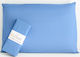 My Home Luxury Sheet Set with 2 Pillowcases Super-Double with Elastic 160x200+37cm. Monochrome Blue Raf 3pcs
