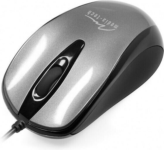 Media-Tech MT1091T Verkabelt Mini Maus Silber