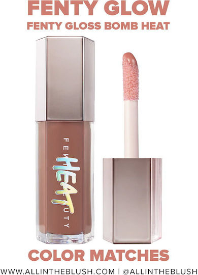 Fenty Beauty Gloss Bomb Heat Lip Luminizer And Plumper Lip Gloss Hot Chocolitheat 9ml