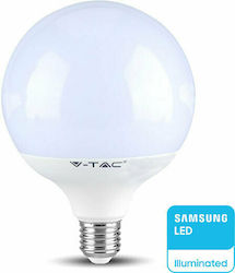 V-TAC LED Bulbs for Socket E27 and Shape G120 Warm White 1pcs