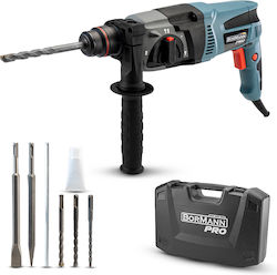 Bormann Pro BPH2900 Schlagbohrer Bohrhammer mit 720W Strom mit SDS Plus