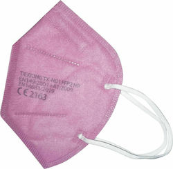 Tiexiong TX-N01 Disposable Protective Mask FFP2 Pink 1pcs