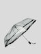 Karl Lagerfeld Regenschirm Kompakt Transparent