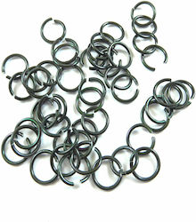 Metallic Link for Jewelry Thickness 6mm. Set 50pcs GF1307516