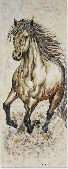 ArteLibre Άλογο Πίνακας σε Καμβά 60x150cm