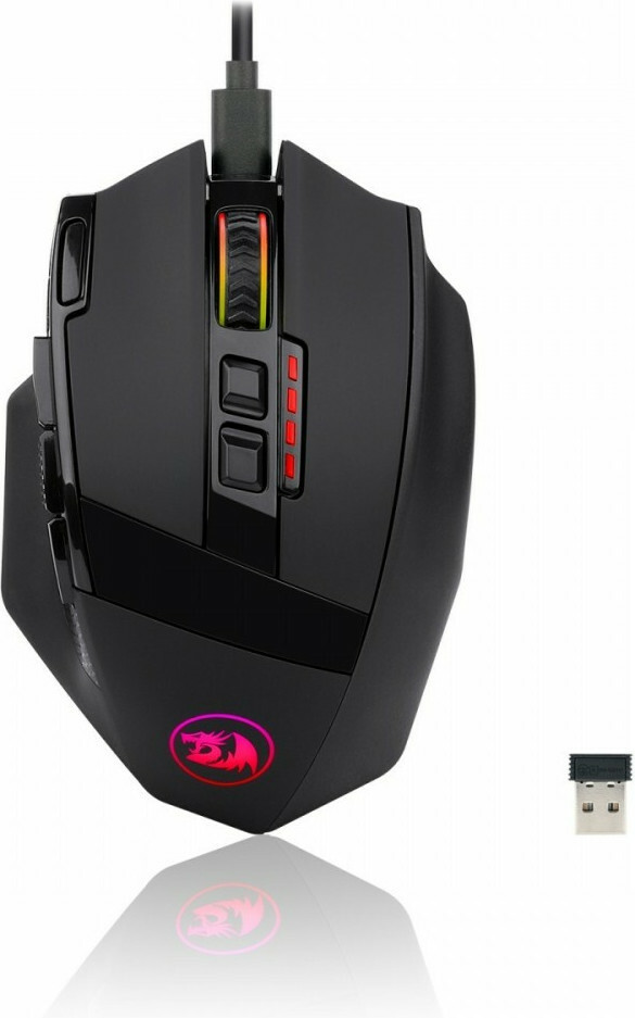 Redragon Sniper Pro M801P-RGB Wireless Gaming Mouse 16000 DPI Black ...