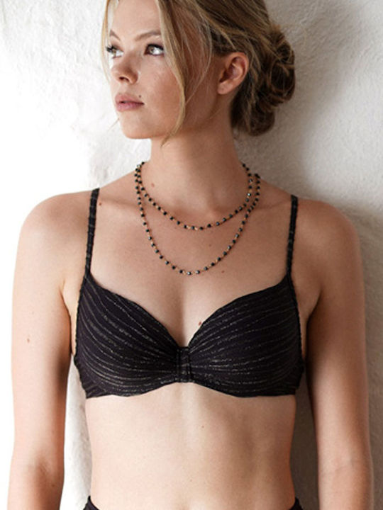 Callia Bikini Τριγωνάκι B Cup Μαύρο