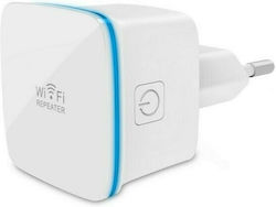 Techly I-WL-REPEATER7 WiFi Extender Single Band (2.4GHz) 300Mbps