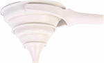 Kitchen Funnel made of Silicone White