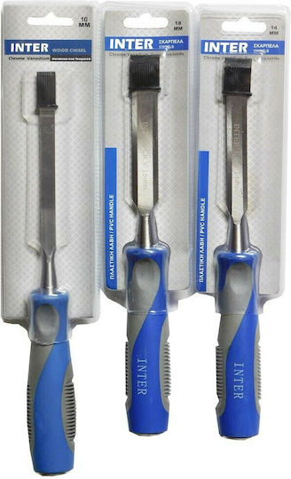 Inter Skewed Chisel 18mm with Plastic Handle