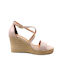 WOMEN'S PLATFORMS BEZ - Beige