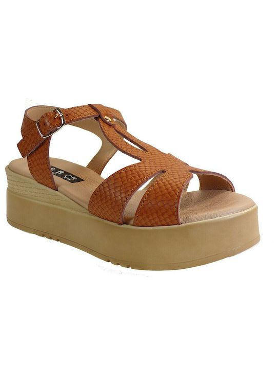 Bagiota Shoes Sandale cu platformă pentru femei 811 Tampa Snake Leather bagiotashoes 811 tampa