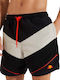 Asterion Herren Badebekleidung Shorts Schwarz mit Mustern