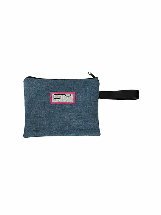 Lyc Sac Toiletry Bag in Blue color 24cm