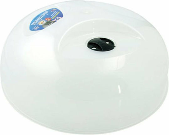 Home Heart Lid for Microwave Oven made of Plastic 26εκ.