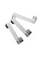 Fackelmann Stainless Steel Door Hook 3 Pieces