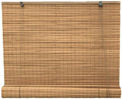 Woodware Στόρι Μπαμπού Καφέ 200x220εκ. 76.0170