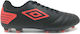 Umbro V Tocco League FG Χαμηλά Ποδοσφαιρικά Παπούτσια με Τάπες Μαύρα