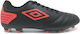 Umbro V Tocco League FG Low Football Shoes with Cleats Black